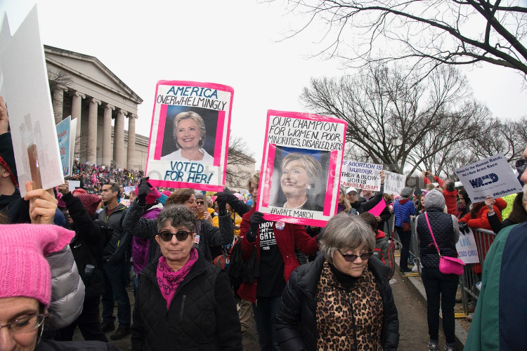 Documentary photograph of rallies, demonstrations, protests, signs and art, image 33