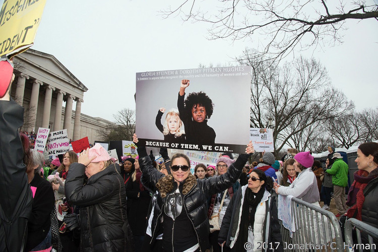 Documentary photograph of rallies, demonstrations, protests, signs and art, image 36