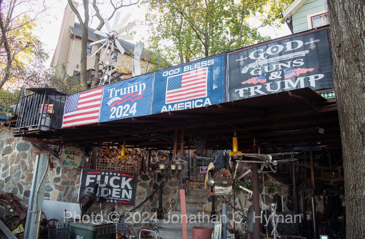 Documentary photograph of rallies, demonstrations, protests, signs and art, image 39