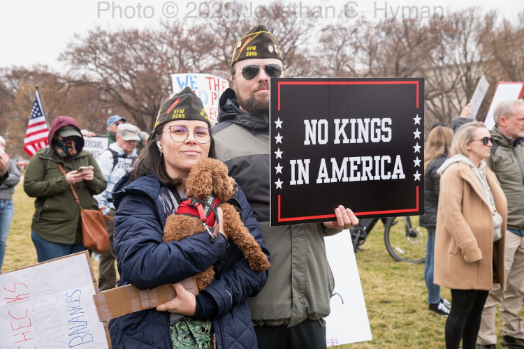 Documentary photograph of rallies, demonstrations, protests, signs and art, image 61