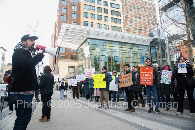 Documentary photograph of rallies, demonstrations, protests, signs and art, image 62