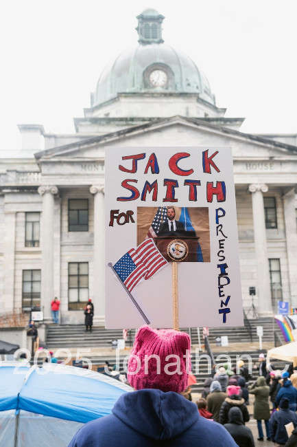 Documentary photograph of rallies, demonstrations, protests, signs and art, image 65