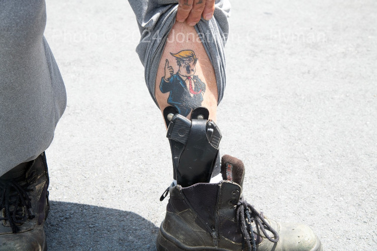 Documentary photograph of rallies, demonstrations, protests, signs and art, image 68