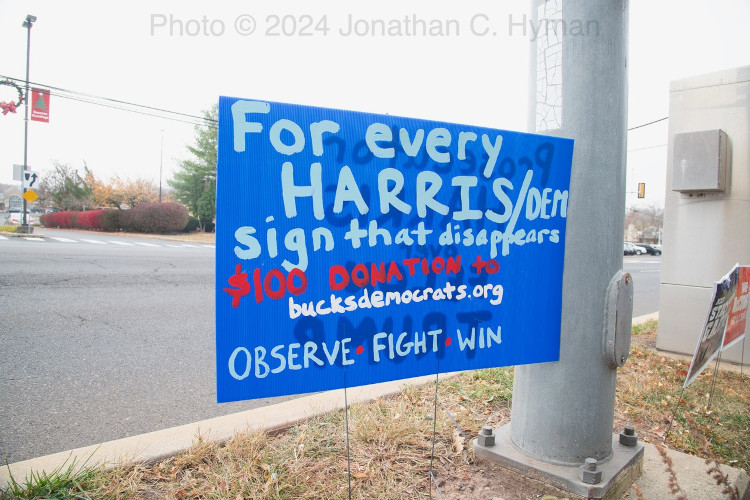 Documentary photograph of rallies, demonstrations, protests, signs and art, image 70