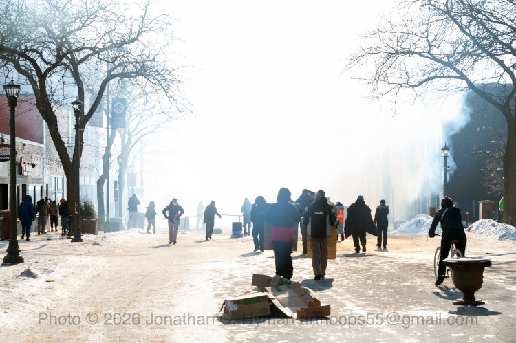 Documentary photograph of an ICE protest, image 8