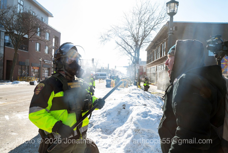 Documentary photograph of an ICE protest, image 10