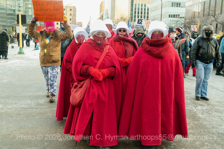 Documentary photograph of an ICE protest, image 16